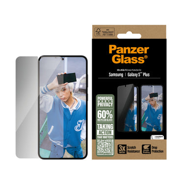 PanzerGlass UltraWide Fit Privacy Screen Protector for Samsung GS25 Plus